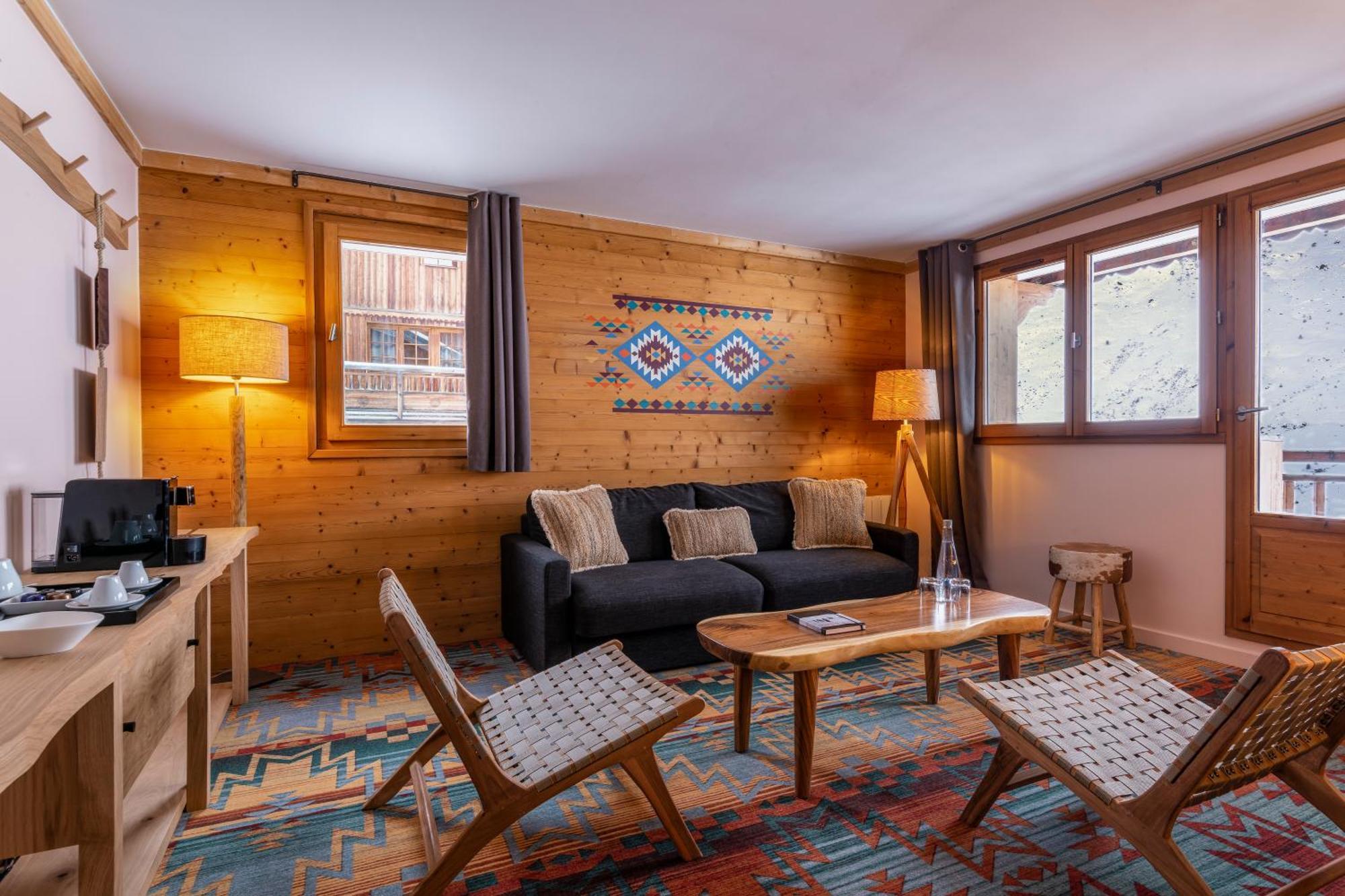 Chalet Hotel Kaya Saint-Martin-de-Belleville Eksteriør billede