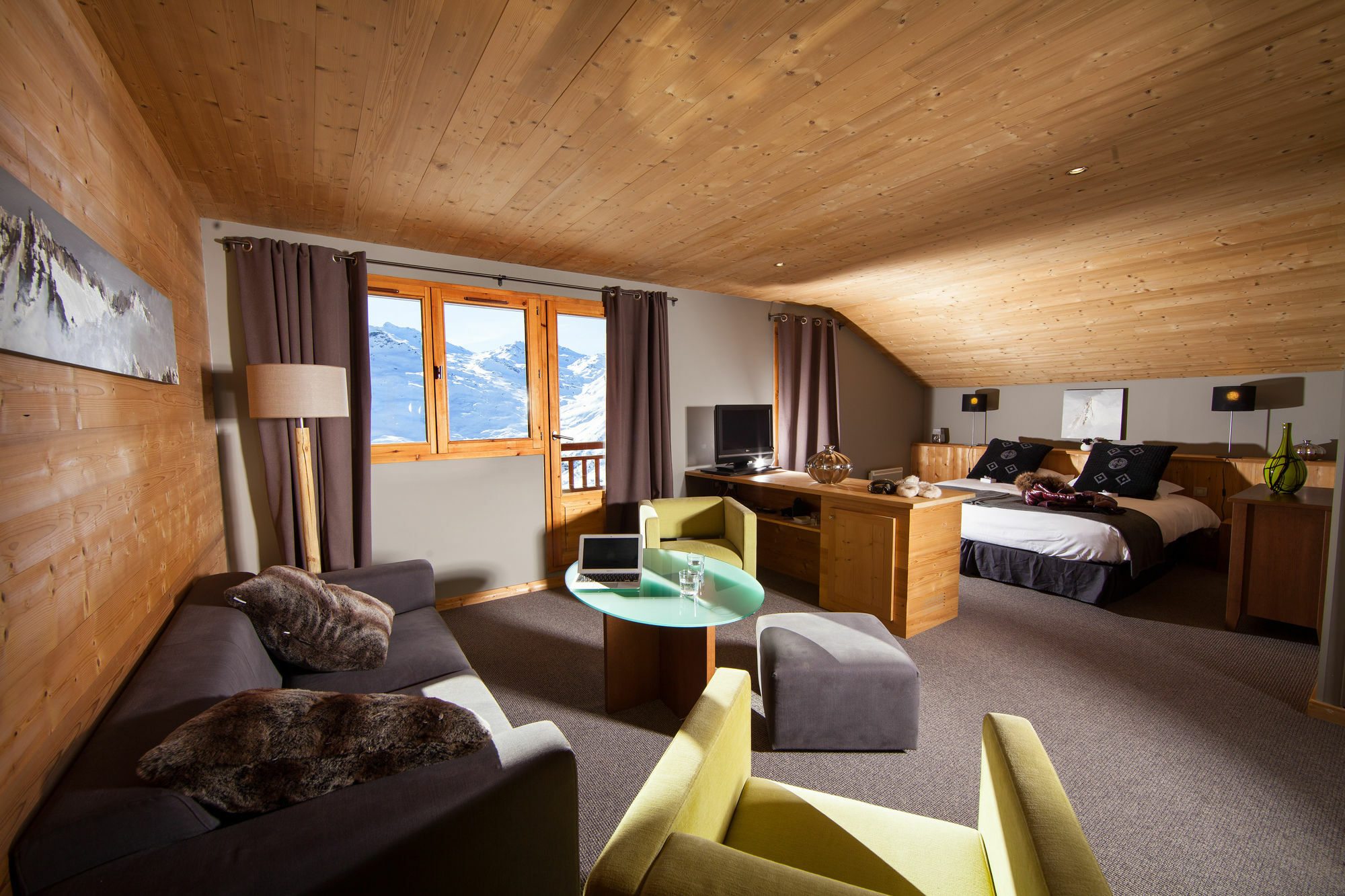 Chalet Hotel Kaya Saint-Martin-de-Belleville Eksteriør billede