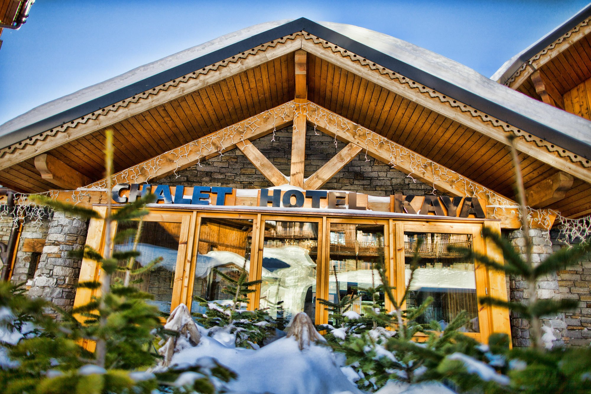 Chalet Hotel Kaya Saint-Martin-de-Belleville Eksteriør billede