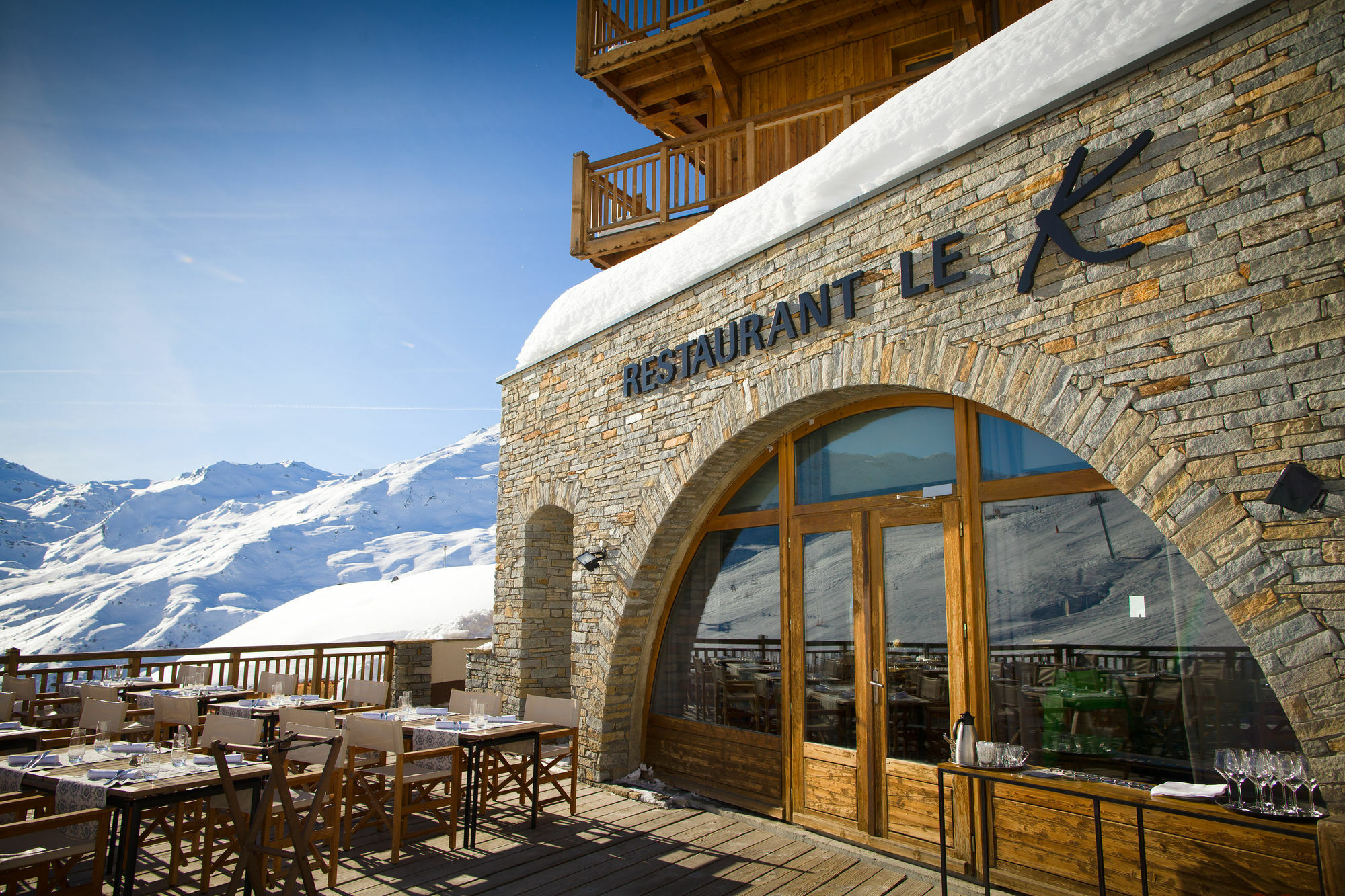 Chalet Hotel Kaya Saint-Martin-de-Belleville Eksteriør billede