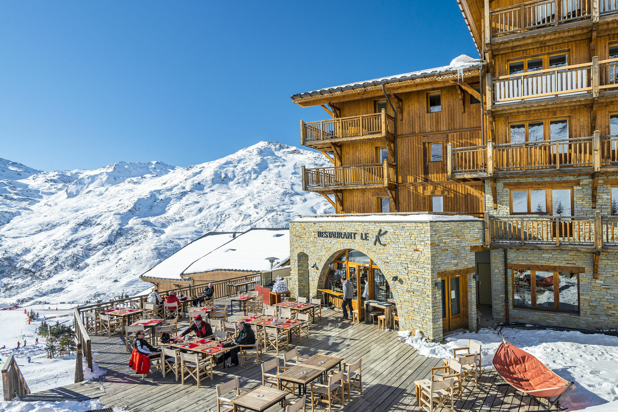 Chalet Hotel Kaya Saint-Martin-de-Belleville Eksteriør billede