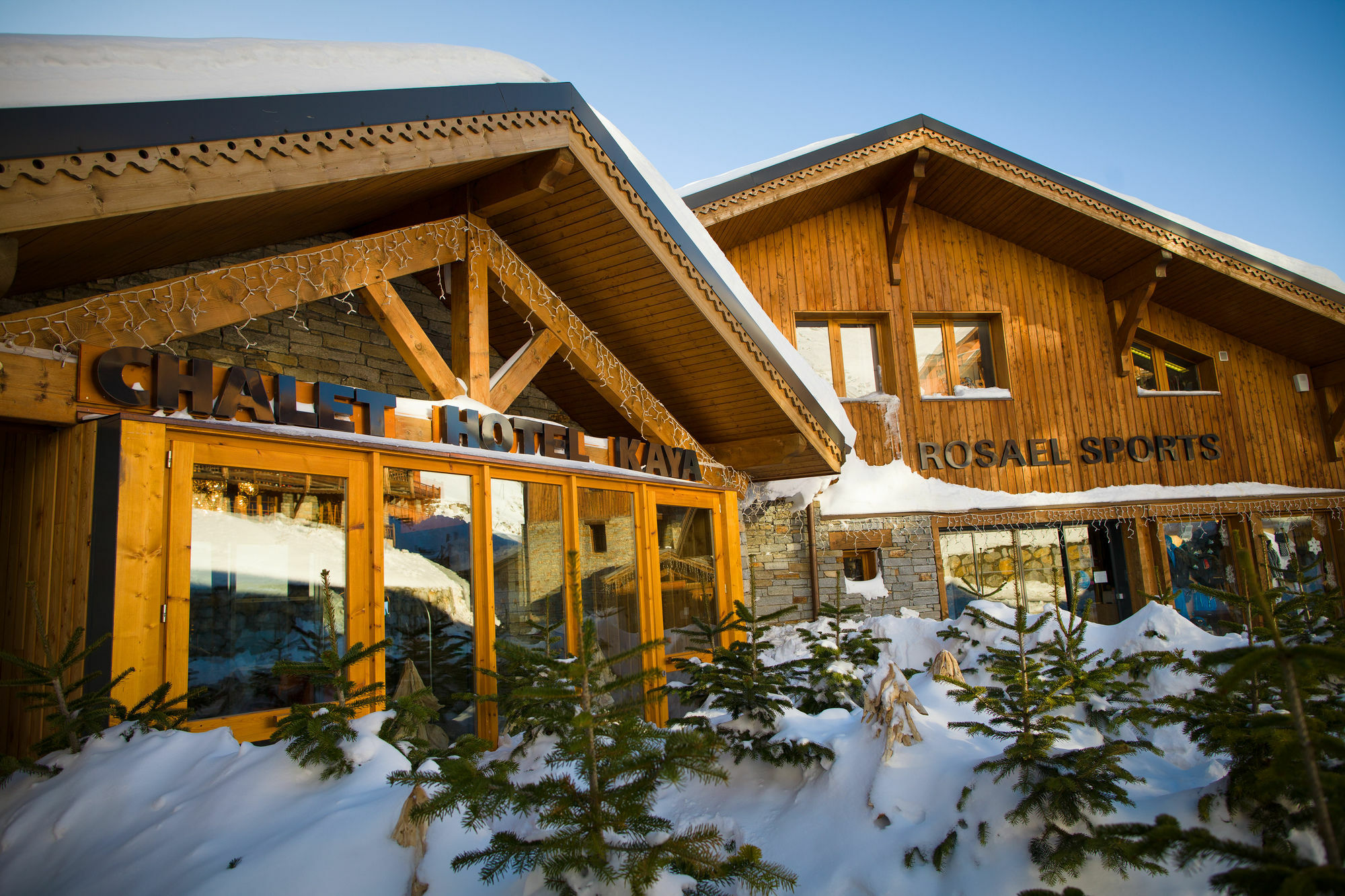 Chalet Hotel Kaya Saint-Martin-de-Belleville Eksteriør billede